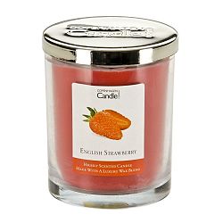 Aroma svíčka s vůní jahod Copenhagen Candles  English, doba hoření 40 hodin