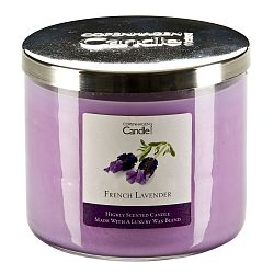 Aroma svíčka s vůní levandule Copenhagen Candles  French, doba hoření 50 hodin