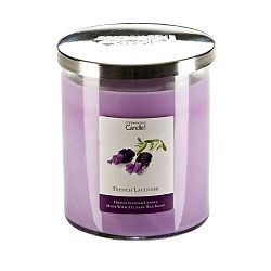 Aroma svíčka s vůní levandule Copenhagen Candles  French, doba hoření 70 hodin