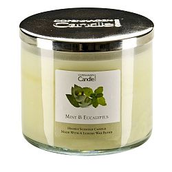 Aroma svíčka s vůní máty a eukalyptu Copenhagen Candles, doba hoření 50 hodin