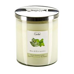 Aroma svíčka s vůní máty a eukalyptu Copenhagen Candles, doba hoření 70 hodin