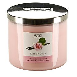 Aroma svíčka s vůní růže a vanilky Copenhagen Candles, doba hoření 50 hodin