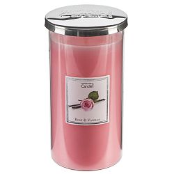 Aroma svíčka s vůní růží a vanilky Copenhagen Candles Talll, doba hoření 70 hodin