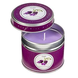 Aroma svíčka v plechovce s vůní levandule Copenhagen Candles  French Lavender, doba hoření 32 hodin