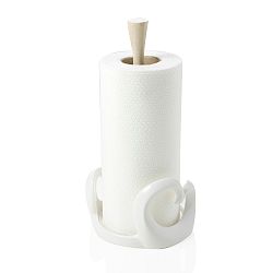 Bambusový držák na kuchyňské utěrky Brandani Double Heart