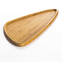 Bambusový servírovací talíř Bambum Viego Triangle L
