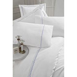 Bavlněné povlečení na dvoulůžko s prostěradlem Dante, 200 x 220 cm