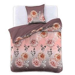 Bavlněné povlečení na jednolůžko DecoKing Gerbera, 155 x 220 cm