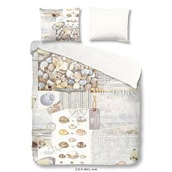 Bavlněné povlečení s potiskem Good Morning Abel, 140 x 200 cm