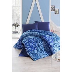 Bavlněné povlečení s prostěradlem a 2 povlaky na polštáře Rosa, 200 x 220 cm