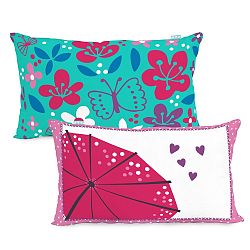 Bavlněný oboustranný povlak na polštář Moshi Moshi Cherry Blossom, 50 x 30 cm