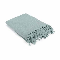 Bavlněný přehoz v mentolové barvě na dvoulůžko 220x240 cm Lotus – Mijolnir