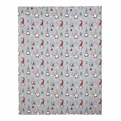 Bavlněný ubrus s vánočním motivem 137x229 cm Gnomes – Catherine Lansfield