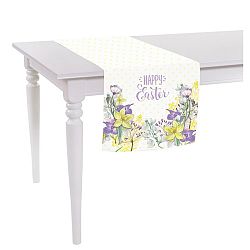 Běhoun Apolena Happy Easter Field Flowers, 40 x 140 cm