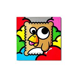 Betonový nástěnný obraz Lyon Béton Biscuit, 40 x 40 cm