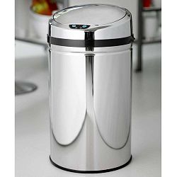 Bezdotykový odpadkový koš Steel Function Rimini, 30 l