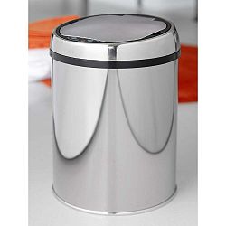 Bezdotykový odpadkový koš Steel Function Rimini, 9 l