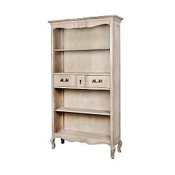 Béžová knihovna z březového dřeva Livin Hill Venezia