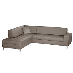 Béžová pohovka Florenzzi Fioravanti s lenoškou na levé straně