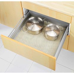 Béžová protiskluzová podložka do zásuvky Wenko Anti Slip Mat 380, 150 x 50 cm