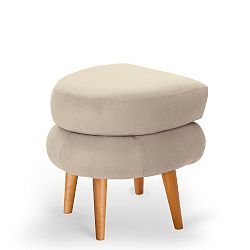 Béžová taburetka Scandi by Stella Cadente Maison Supernova