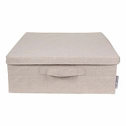 Béžová úložná krabice Bigso Box of Sweden Underbed