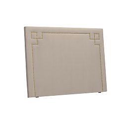 Béžové čelo postele THE CLASSIC LIVING Nicolas, 120 x 200 cm