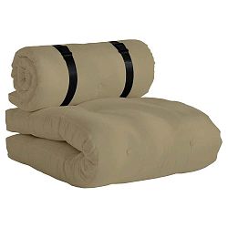 Béžové rozkládací křesílko vhodné do exteriéru Karup Design Design OUT™ Buckle Up Beige