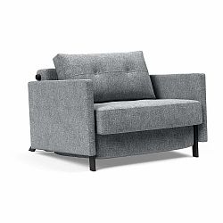 Béžové rozkládací křeslo s područkami Innovation Cubed