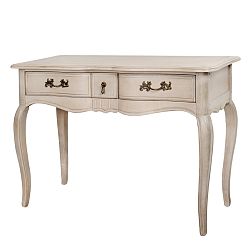 Béžový konzolový stolek z březového dřeva Livin Hill Venezia