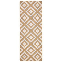 Béžový kuchyňský běhoun Zala Living  Loop Diamond, 67 x 180 cm