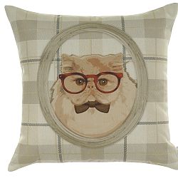 Béžový povlak na polštář Apolena Francois, 43 x 43 cm