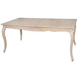 Béžový rozkládací jídelní stůl z březového dřeva Livin Hill Venezia