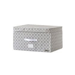 Béžový úložný box s vakuovým obalem Compactor, objem 150 l