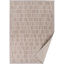 Béžový vzorovaný oboustranný koberec Narma Kursi, 140  x  200 cm