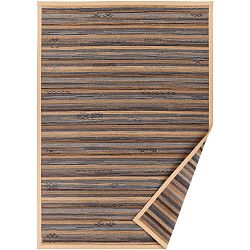 Béžový vzorovaný oboustranný koberec Narma Liiva, 140  x  200 cm