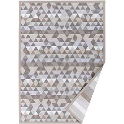 Béžový vzorovaný oboustranný koberec Narma Luke, 140  x  200 cm