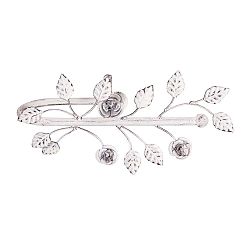 Bílá dekorativní spona na závěsy Antic Line Curtain Tieback