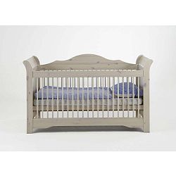 Bílá dětská rostoucí postýlka Steens Lotta, 70 x 140 cm