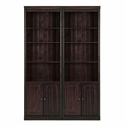 Bílá knihovna z borovicového dřeva 148x223 cm Anita – Støraa