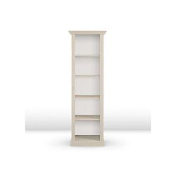 Bílá knihovna z borovicového dřeva Steens Monaco, výška 198,5 cm
