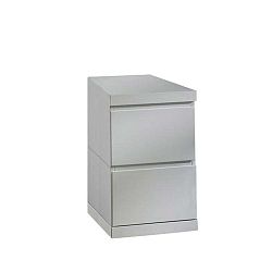 Bílá komoda pod psací stůl Lara Vipack, šířka 40 cm