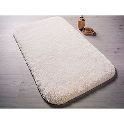 Bílá koupelnová předložka Confetti Bathmats Miami, 57 x 100 cm