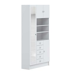 Bílá koupelnová skříňka TemaHome Combi, šířka 90 cm