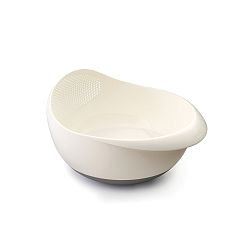 Bílá mísa s cedníkem Joseph Joseph Prep&Serve, délka 29 cm