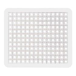 Bílá podložka do dřezu Wenko Sink Mat, 31 x 26,5 cm