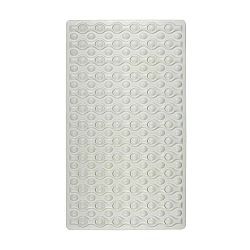 Bílá protiskluzová koupelnová podložka Wenko Rocha, 70 x 40 cm