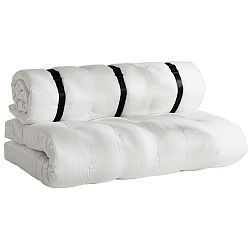 Bílá rozkládací pohovka vhodná do exteriéru Karup Design Design OUT™ Buckle Up White