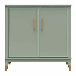 Bílá skříňka 84x84 cm Westerleigh – CosmoLiving by Cosmopolitan