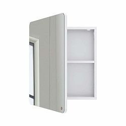 Bílá závěsná koupelnová skříňka se zrcadlem 50x58 cm Color Bath – Tom Tailor